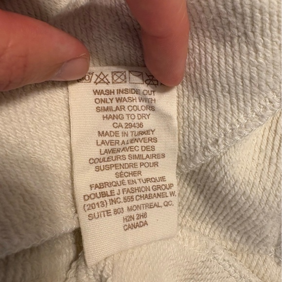 Wanakome Blue and Orange Cowl Neck Hoodie Size Medium - Picture 9 of 9